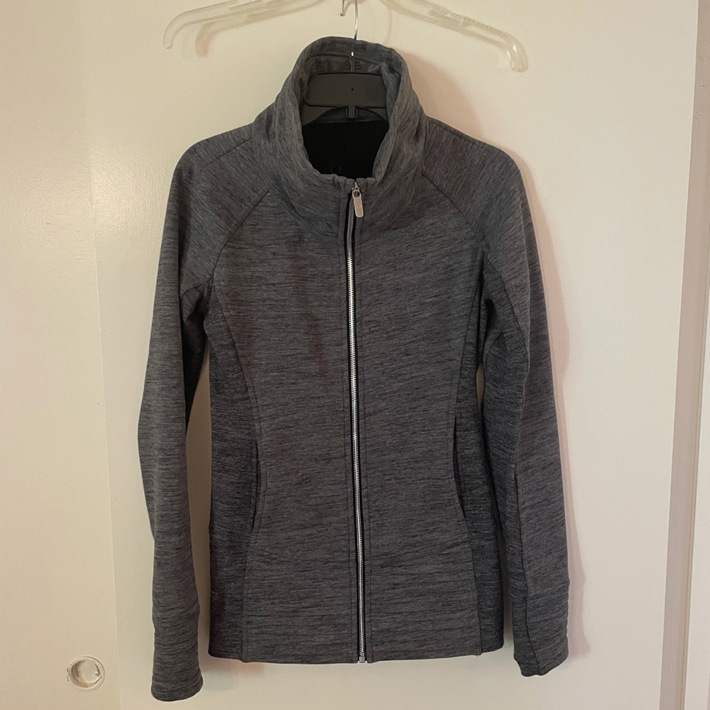Lululemon dark gray zip up